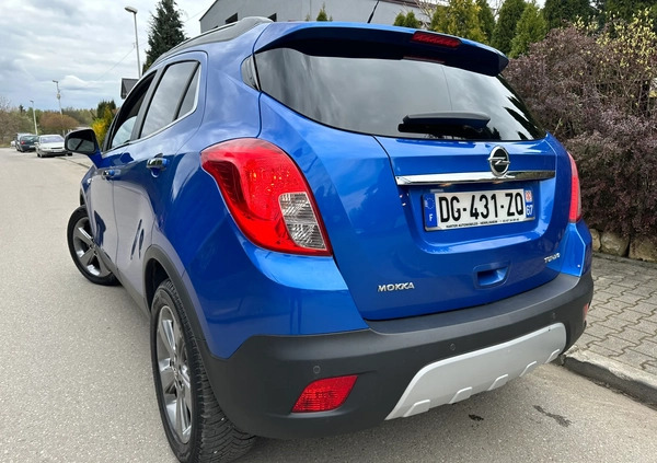 Opel Mokka cena 44900 przebieg: 79000, rok produkcji 2014 z Będzin małe 301